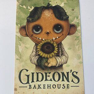 Gideon's Bakehouse Menu Card Stuart Valencia July 2022 Disney Springs New